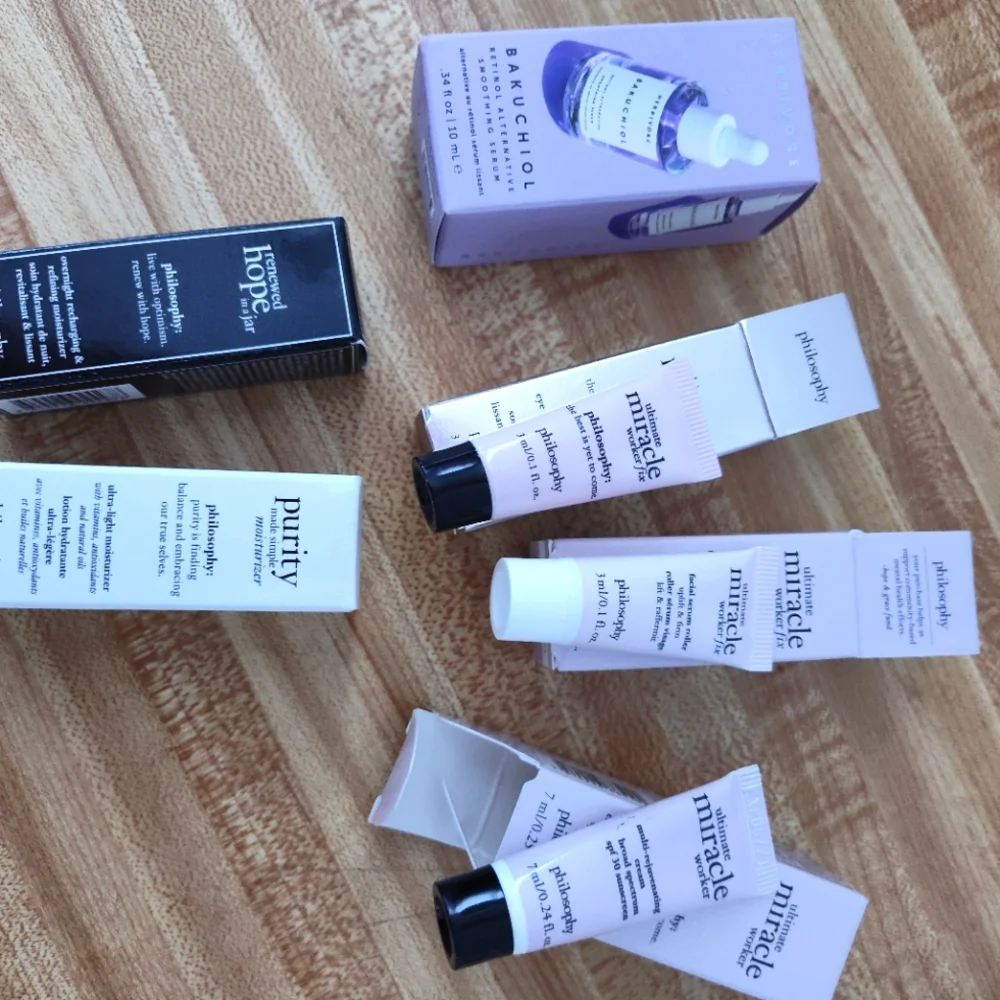 bakuchiol retinol serum + Philosophy Skincare Bundle *1 Expired All New …